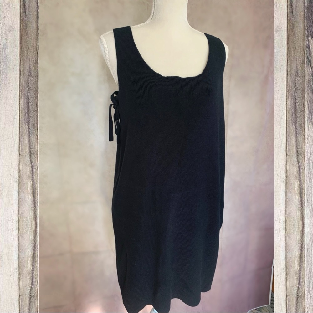 Club Monaco Black Bindell Dress 100% Cotton M